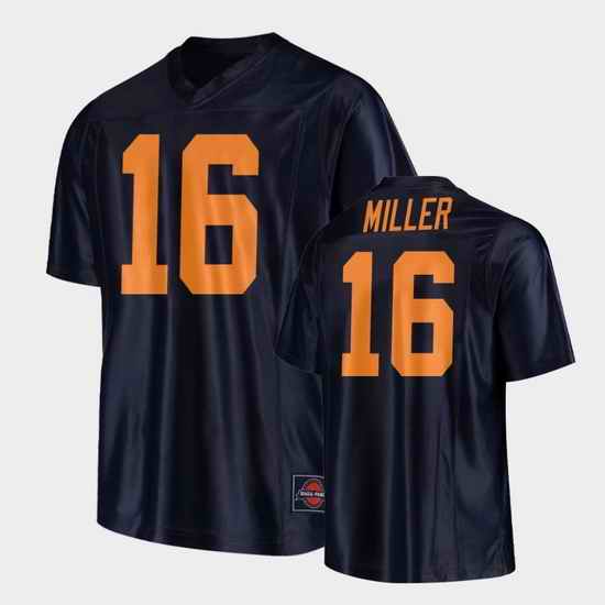 Men Illinois Fighting Illini Cam Miller Replica Football Black Jersey
